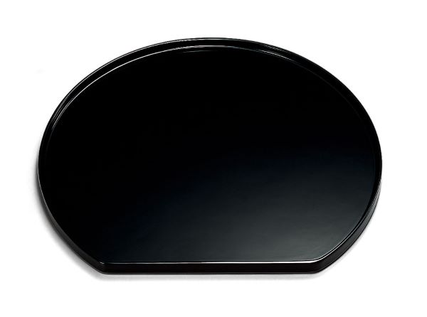 楽天市場】木製 越前漆器 尺3寸 半月盆 お盆 漆塗り 溜塗り 膳