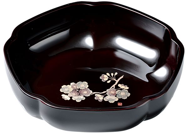 会津塗　乾漆鉢　木製漆器　菓子鉢 会津塗り 天然木 乾漆鉢 漆器 菓子鉢 小物入れ 会津漆師道具 訳