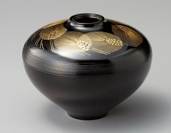 明治期 大型欅 ケヤキ瘤木彫刻二段二重口花生 花器内鉄筒付 高50cm美しい木目 明治期 大型欅 ケヤキ瘤木彫刻二段二重口花生 花器内