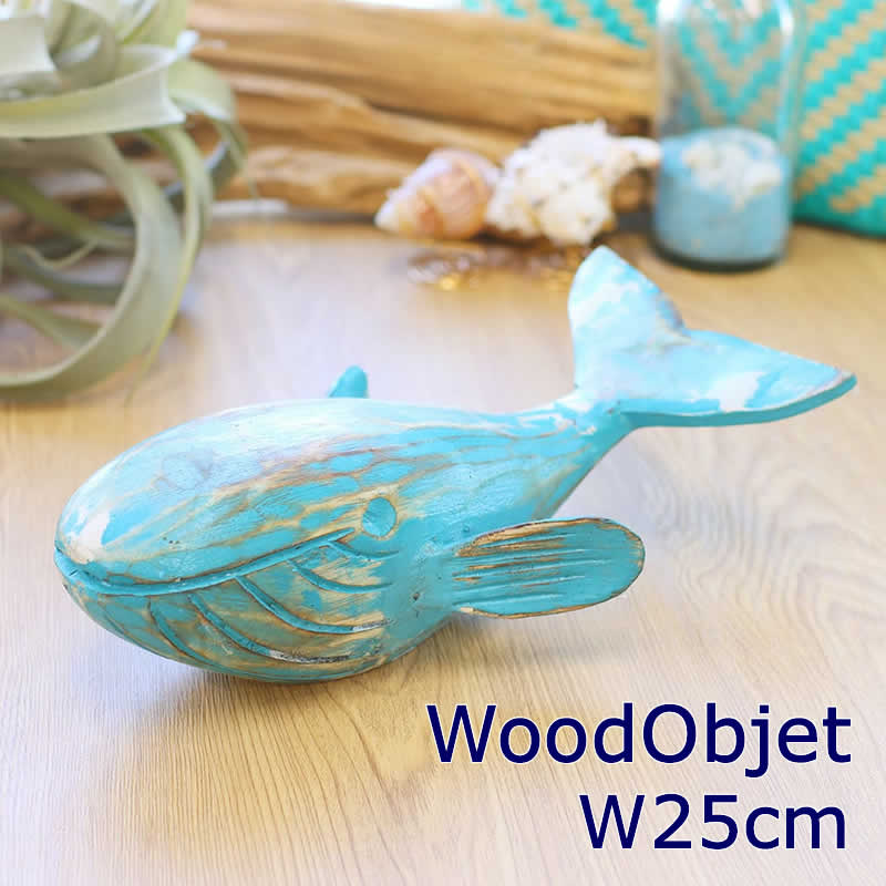楽天市場】くじら クジラ 鯨 置物 木 ウッド オブジェ インテリア