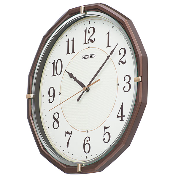 【楽天市場】SEIKO ギフト包装無料 セイコークロック 掛け時計 壁掛け 電波時計 KX274B セイコー掛け時計 セイコー電波時計