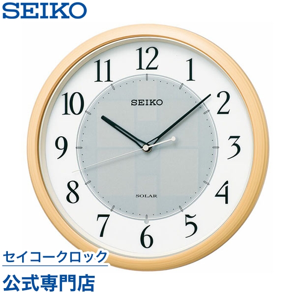 Seiko Seikoギフト包装無料 掛け時計 Seiko 壁掛け ソーラー セイコー掛け時計 静か ソーラー セイコークロック 静か スイープ あす楽対応 電波時計 Sf243b セイコー電波時計 音がしない おしゃれ 送料無料 ギフト セイコークロック公式専門店 Nuts 送料無料