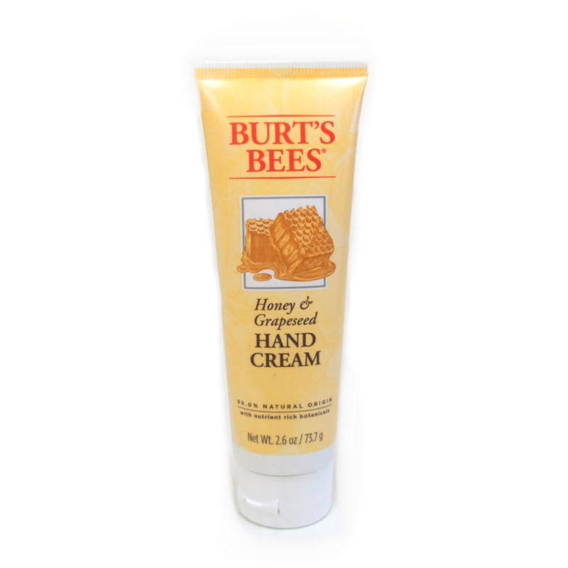 【楽天市場】米国 BURT'S BEES バーツビーズ ハンドクリーム ハニー グレープシード マカダミア オイル配合 73.7g 99天然
