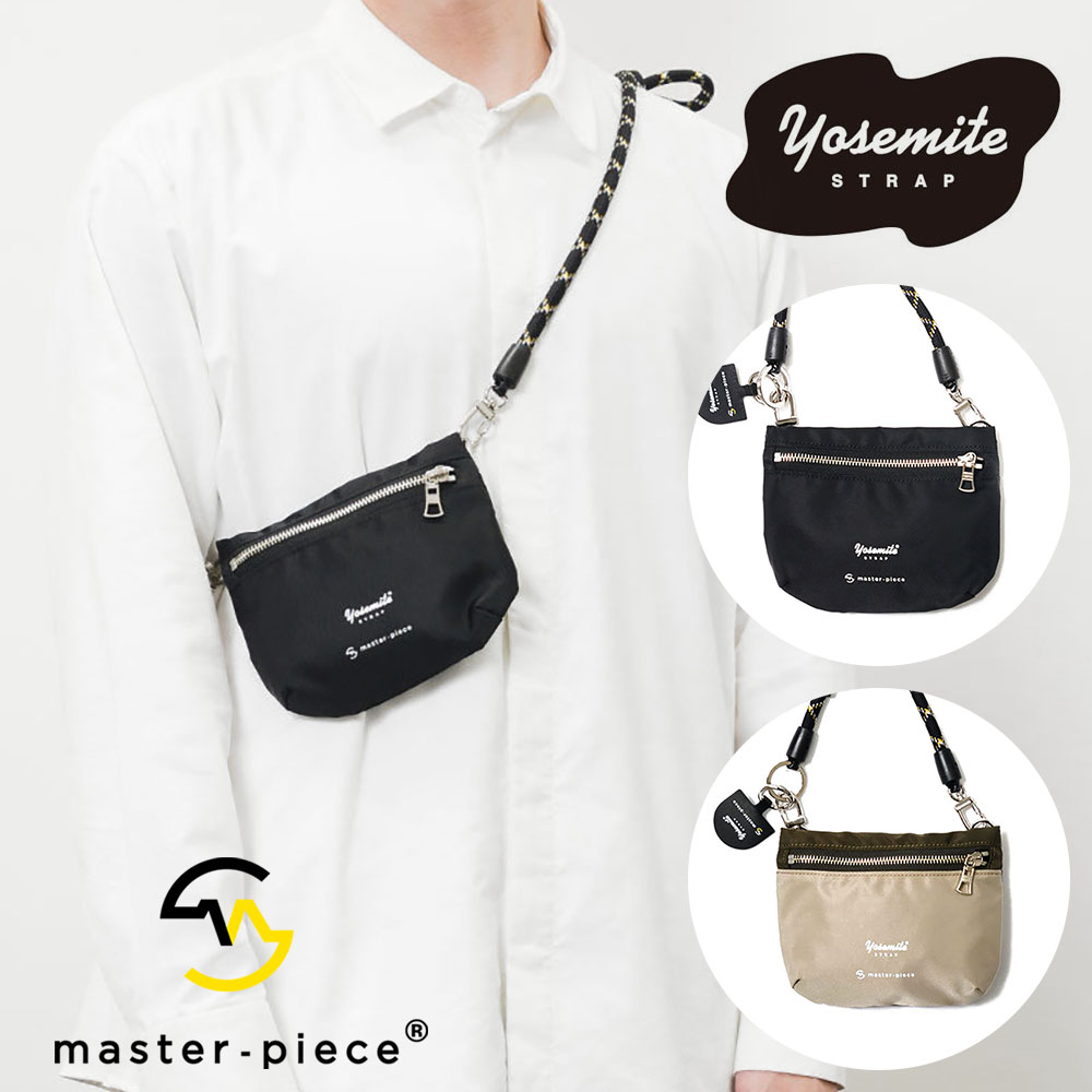 【エントリーで P10倍】マスターピース モバイルストラップポーチ YOSEMITE STRAP &times; master-piece No.12433-ys2 サコッシュ スマホショルダーストラップ ショルダーバッグ ヨセミテストラップ スマホストラップ アウトドア おしゃれ｜NUTS（ファッション雑貨＆グルメ） 15,048円
