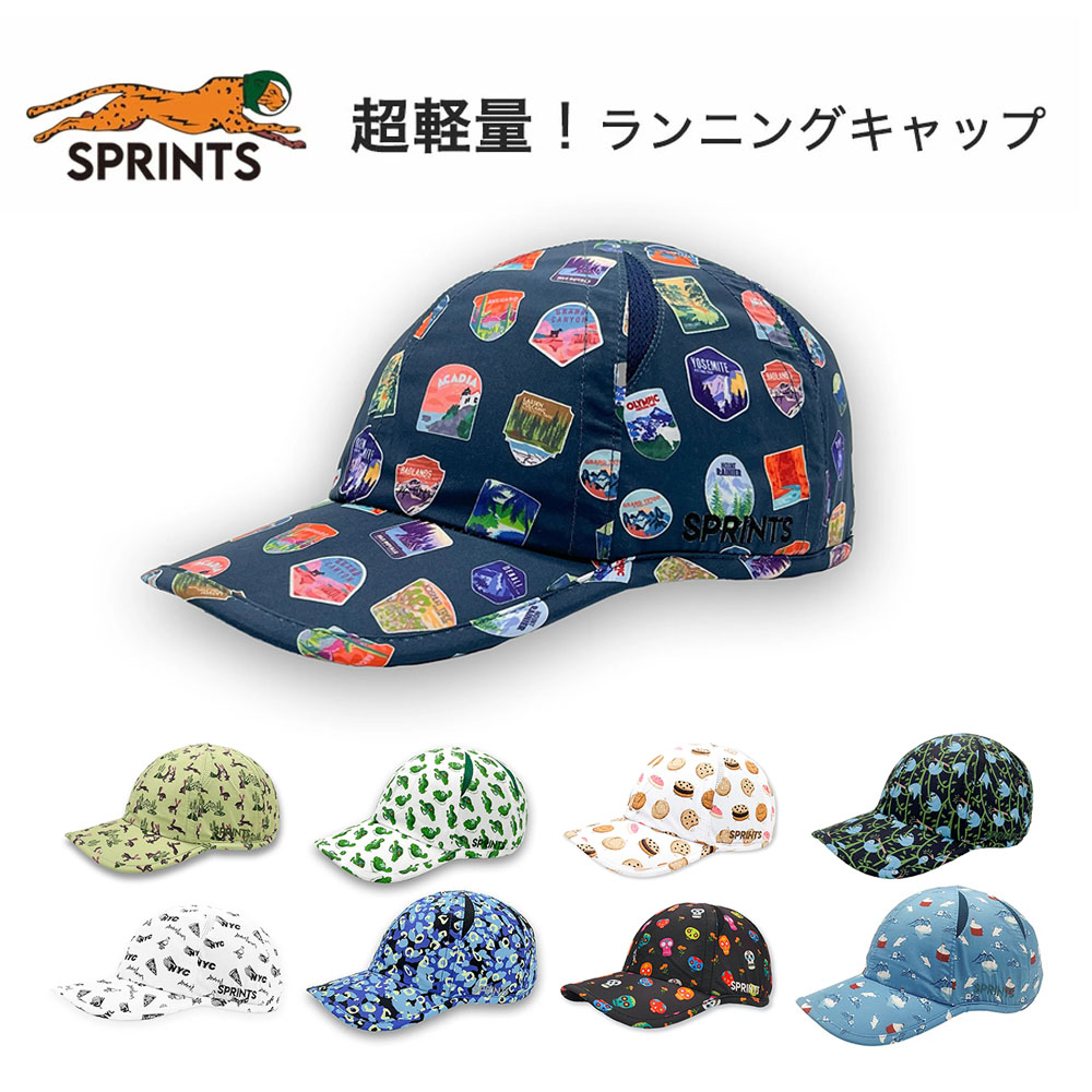 スプリンツ ランニングキャップ 超軽量 45g オージーハット ユニセックス SPRINTS O.G.Hats メンズ レディース マラソン ランニング おしゃれ