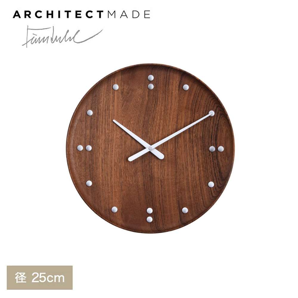 楽天市場】Finn Juhl フィン・ユール クロック 掛け時計 ブラウン