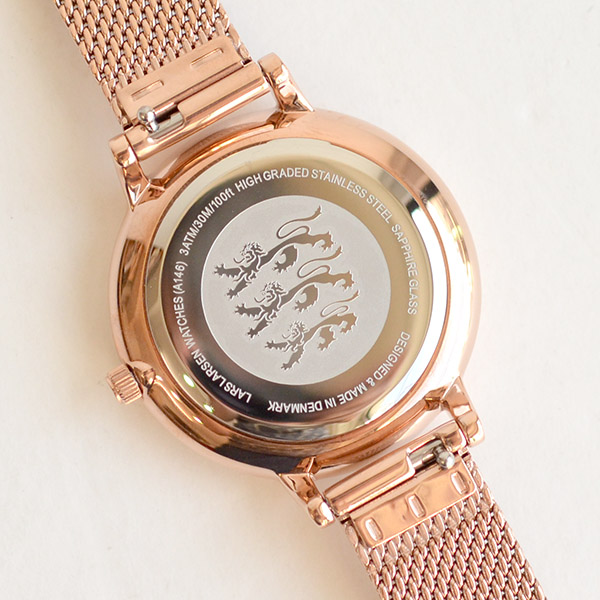 【楽天市場】エルラーセン LLARSEN デンマーク製 腕時計 Caroline 【30mm】 レディース LL146RDRM LW46