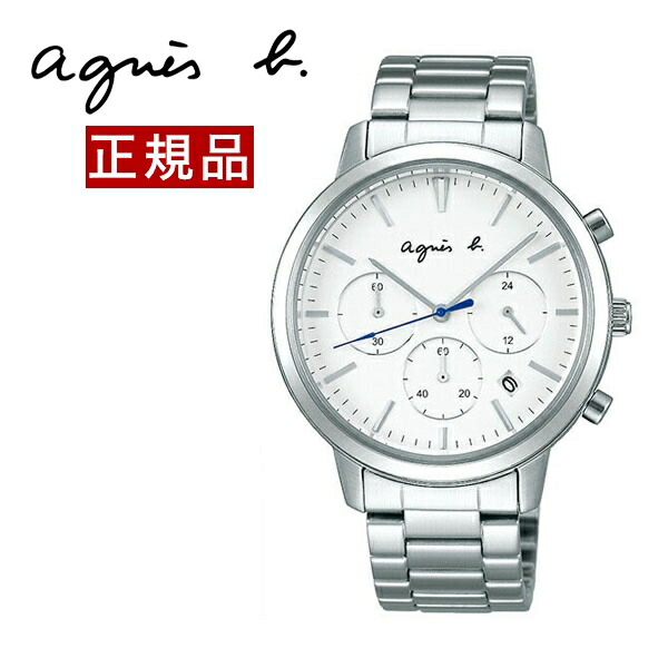 楽天市場 アニエスベー 時計 メンズ Agnes B マスクケースプレゼント 腕時計 クロノグラフ オム 40mm ステンレススチール メタルベルト Fcrt967 国内正規品 Nuts 時計 デザイン雑貨