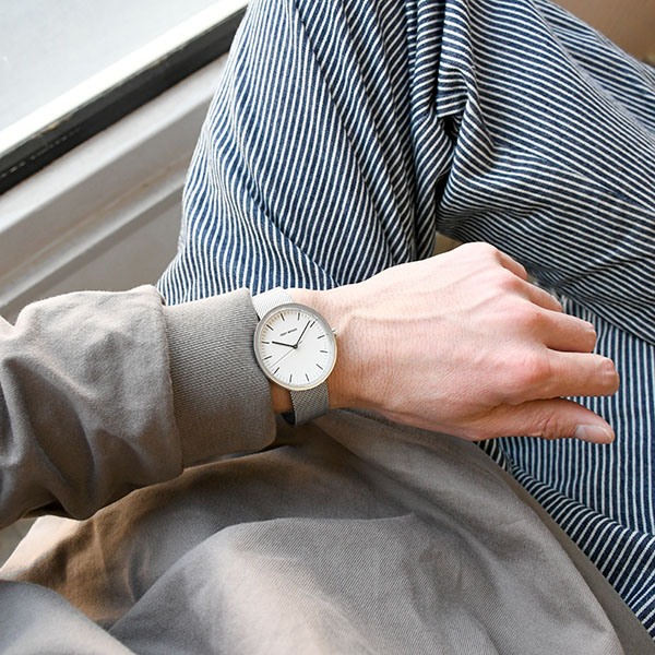 イッセイミヤケ Issey Miyake Ellipse エリプス 3時計の針 ステンレスメッシュベルト 銀色 深澤直人 メンズ レディース ウォッチ 楕円 41 37 6mm Nyap001 送料無料 国内規則估券 引出で物梱包無料 Veriu Al