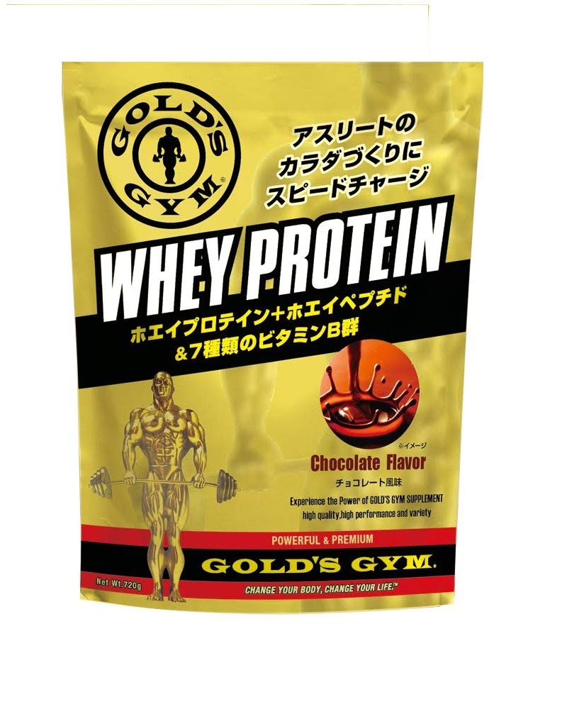 ゴールド体育館 GOLD’S GYM ホエイ タンパク質 チ ョコレート 味わい 720g