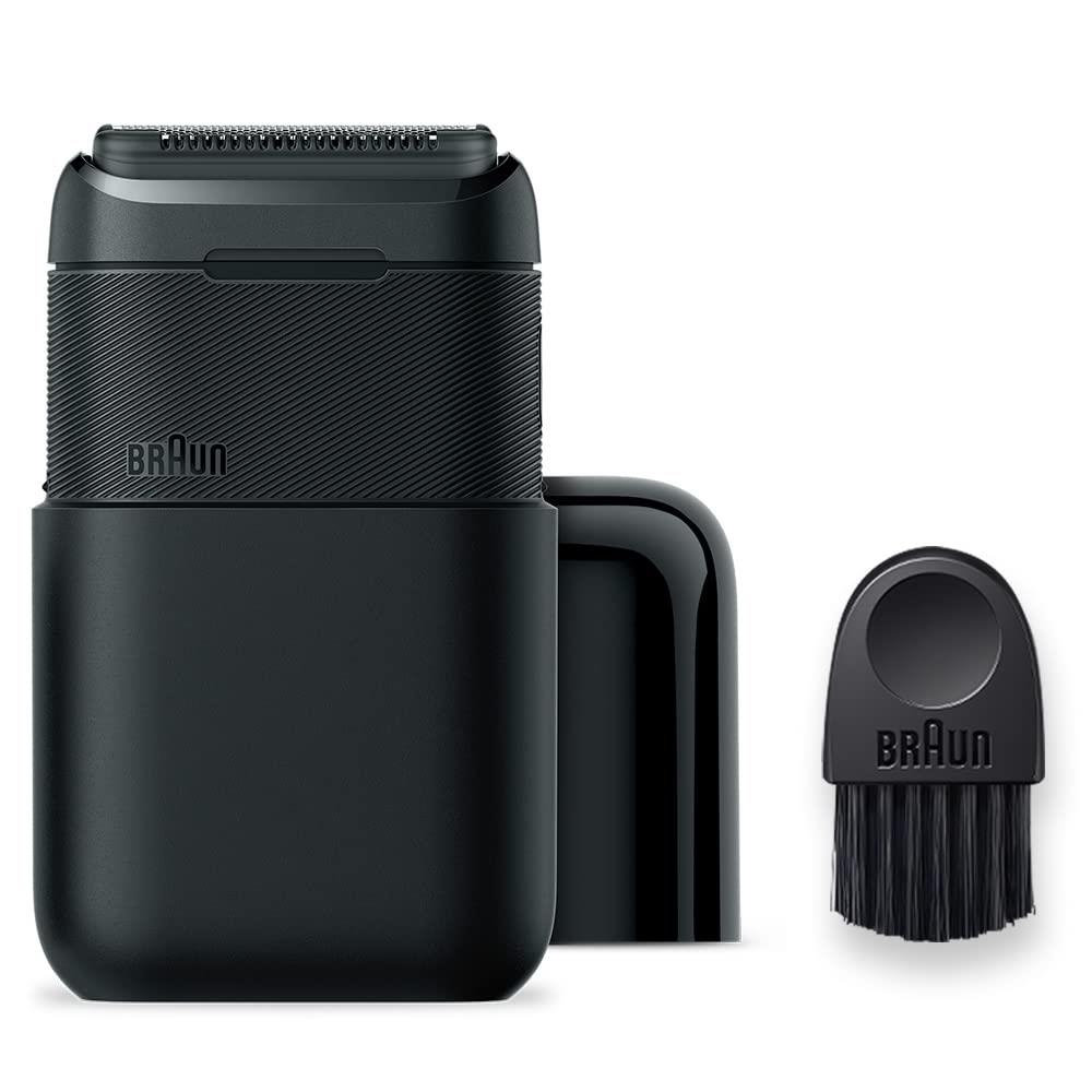 ブラウン モバイルシェーバー Braun mini 電動 髭剃り メンズ M-1013 ブラック 小型 携帯用 旅行用 モバイルシェーバー 7,457円