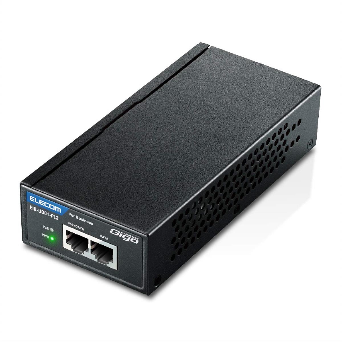 エレコム PoE インジェクター ギガビット相応う 最大限度30W振り出し 3 EIB-UG01-PL2