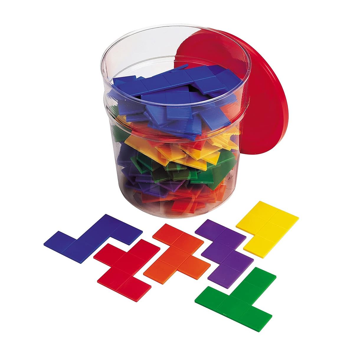 ラーニング リソーシーズ Rainbow(TM) Premier Pentominoes 学習能力の板 レインボーペントミノ LER 0286-6