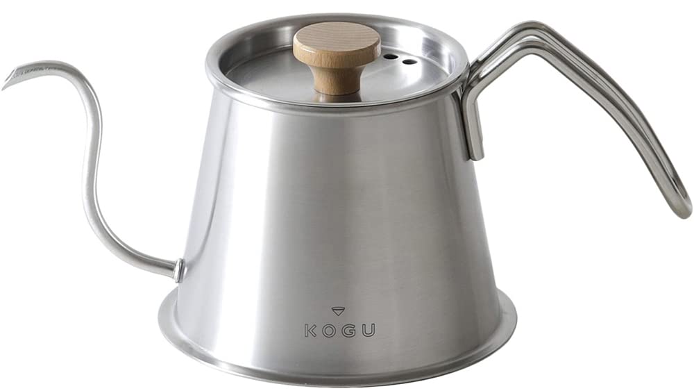 KOGU コーヒー考具 コーヒーポット ツードリップポットPro 500ml フタ付き添い人 【日本製】 直火 IH相応う 食洗機相応う 細口 真下に注げる 点滴ドリップ 湯わかし ステンレス鋼 今めかしい アウトドア 燕三条 44583 差し上げ物 生まれ落ちる日 不死化日 差し上げ物 差し上げ物 下村企販 差し上げ物 下村企販