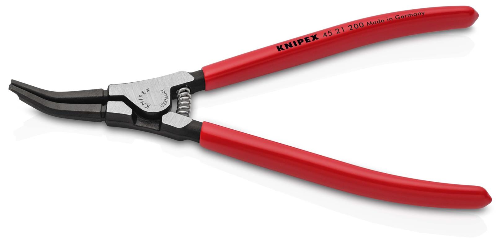 KNIPEX クニペックス スナップリングプライヤー ベントヘッド型 開けはなし春月付き添い人 4521-200