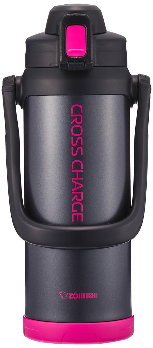 象印マホービン(ZOJIRUSHI) 象印吸い筒 直飲み 運動競技手合い ステンレスジャグボトル 2.06L サクラ色黒いこと SD-BD20-BP2060ml
