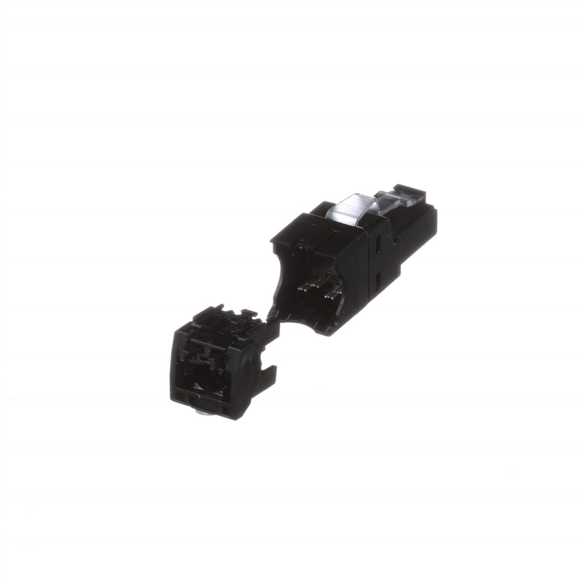 パンドウイット Cat6A かんたん成端モ ジュラープラグ FP6X88MTG-X