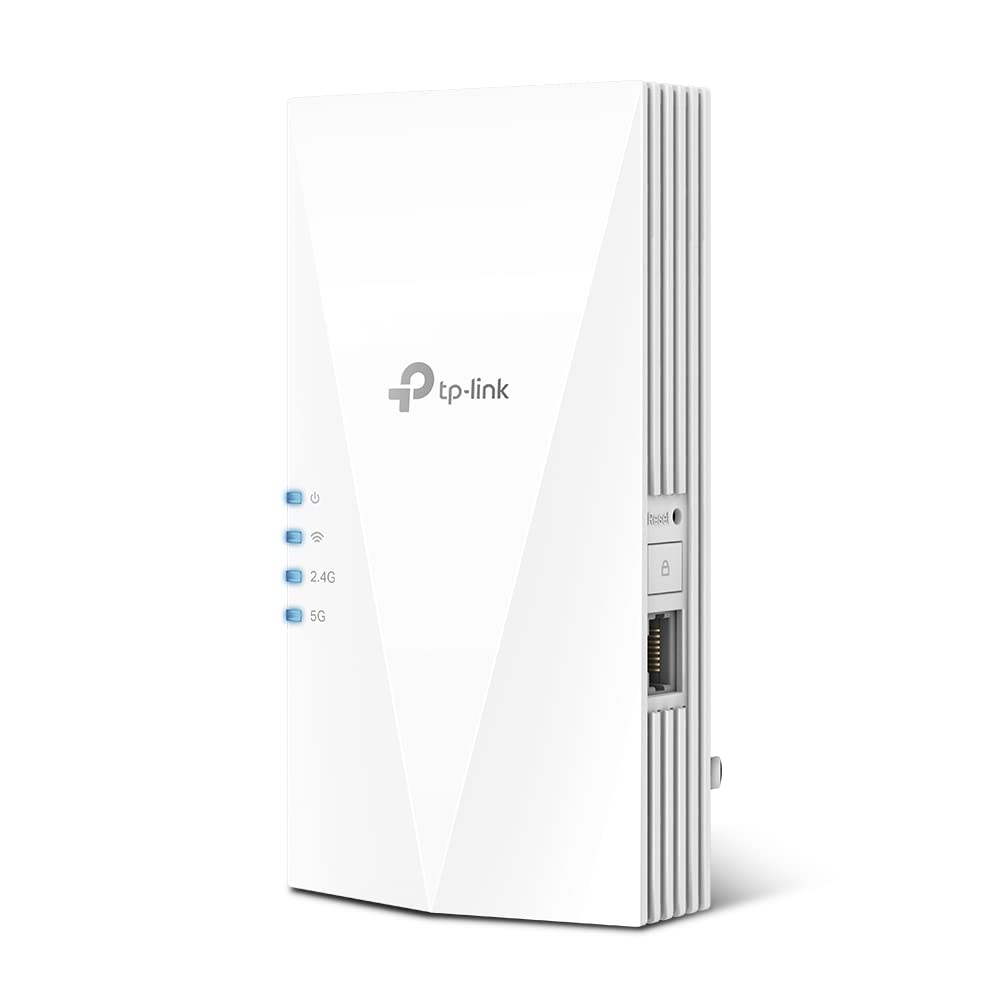 TP-Link Wi-Fi 無線電話ローカルエリアネットワーク 中継ぎ器 Wi-Fi6 相応う 2402 + 574Mbps 11ax/ac AP流行り物 HE160 ブリッジモードギガ有線ローカルエリアネットワーク界面 RE700X/A