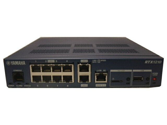 YAMAHA RTX830 ギガアクセス VPN ルーター（中古品） 楽天市場】YAMAHA ギガアクセスVPNルーター RTX830【中古】 : NW工房