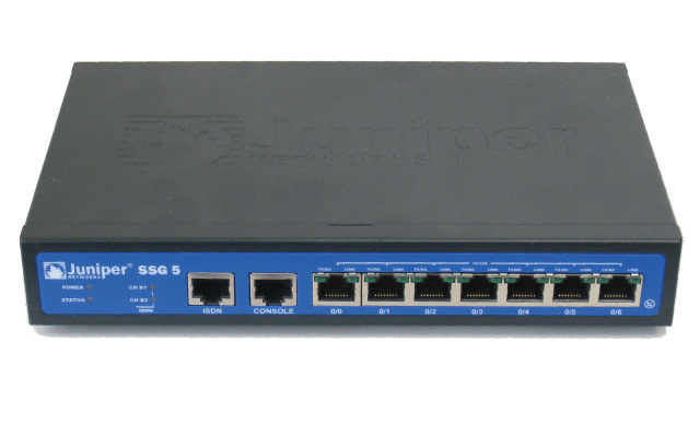 【中古】Juniper　SSG-5-SH-BT(256MB）