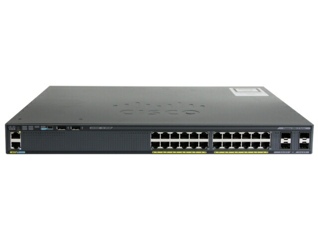 楽天市場】【中古】Cisco Catalyst 2960X-24TS-L（WS-C2960X-24TS-L