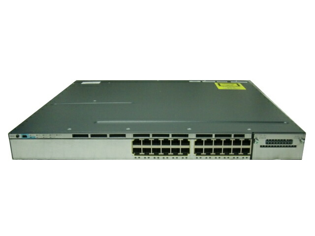 【中古】Cisco Catalyst 3750X-24T-E (WS-C3750X-24T-E)