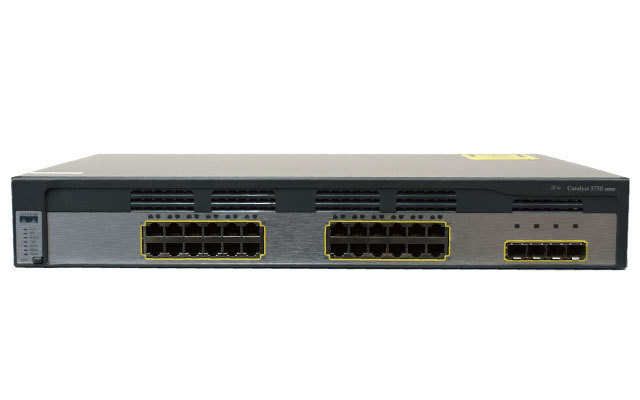 Cisco Catalyst3750G-24TS-S WS-C3750G-24TS-S【中古】