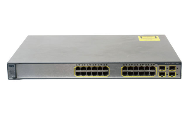 未使用 Cisco LANスイッチ WS-C3750G-24T-S WS-C3750G-24TS-E - Cisco switches