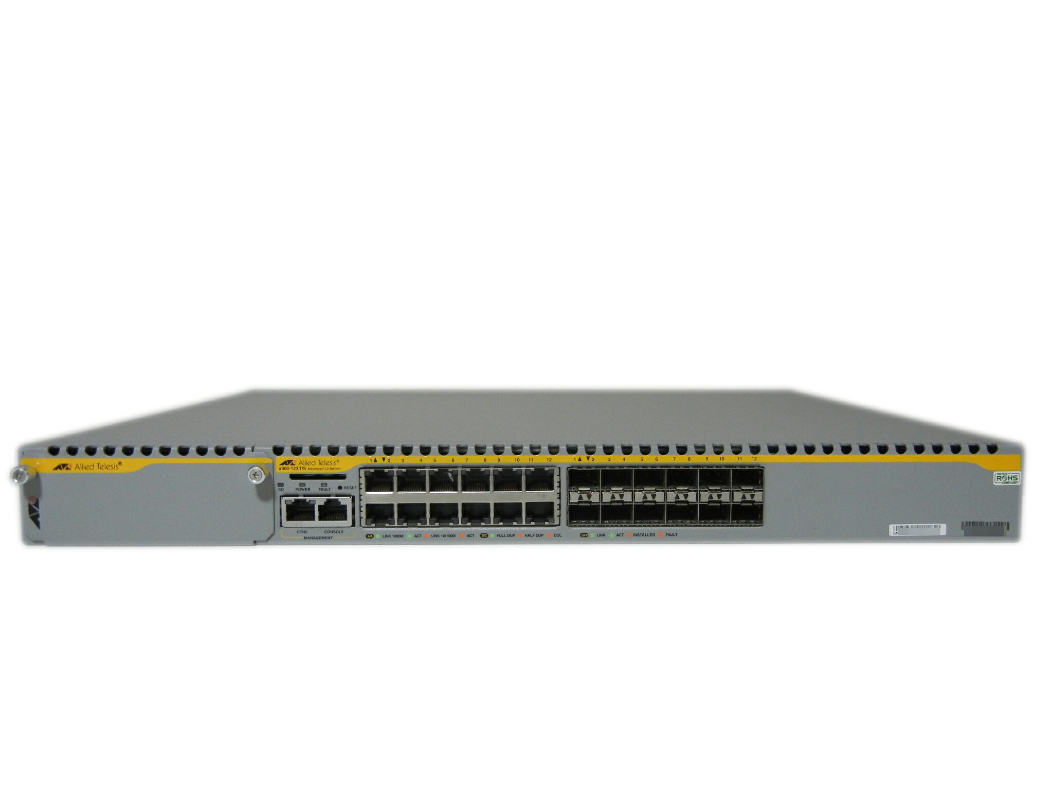 楽天市場】【中古】AT-x510-28GTX 電源二基 Allied Telesis : NW工房