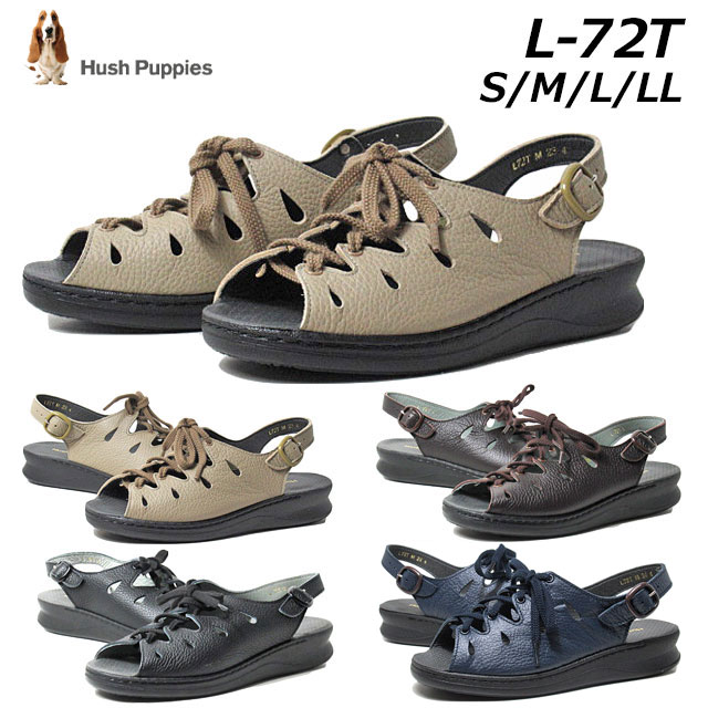 【お得なクーポン配布中4/22まで】 ハッシュパピー Hush Puppies L-72T サンダル レディース 靴