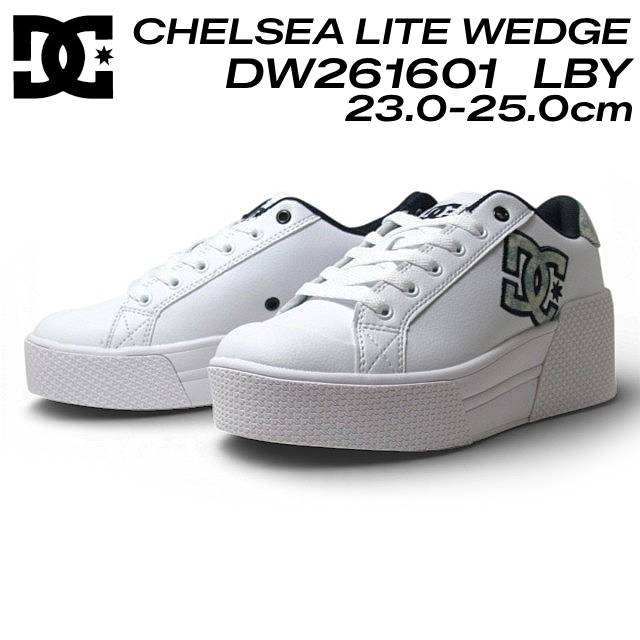 【P5倍!マラソン期間!要エントリー】ディーシーシューズ DC SHOES DW261601 ウィメンズ Ws CHELSEA LITE WEDG フットウェア スニーカー レディース 靴｜SHOES WAN店