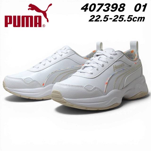 【P5倍!マラソン期間!要エントリー】プーマ PUMA 407398 シリア モード フラワー スニーカー ウィメンズ 22.5cm-25.5cm 靴