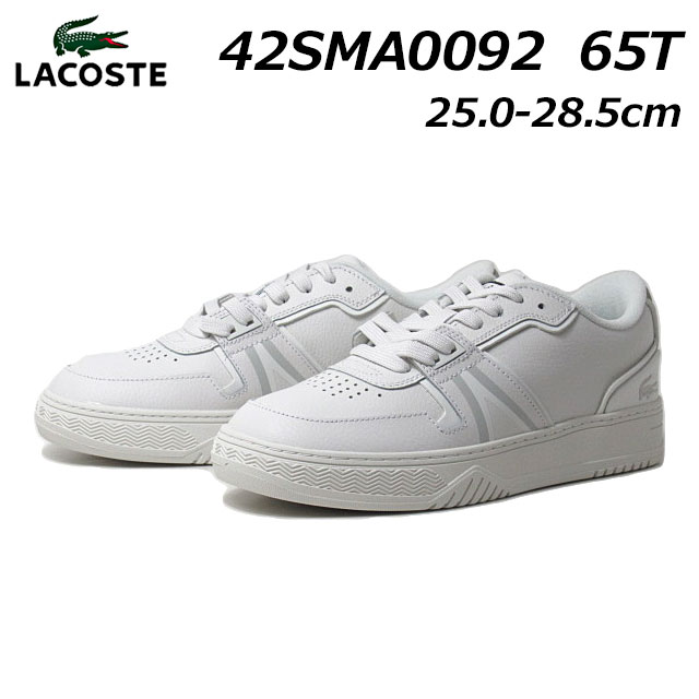 LACOSTE スニーカー 42SMA0092 ホワイト/オフホワイト サイズ6 ☆値下げしました☆LACOSTE スニーカー ホワイト/オフホワイト