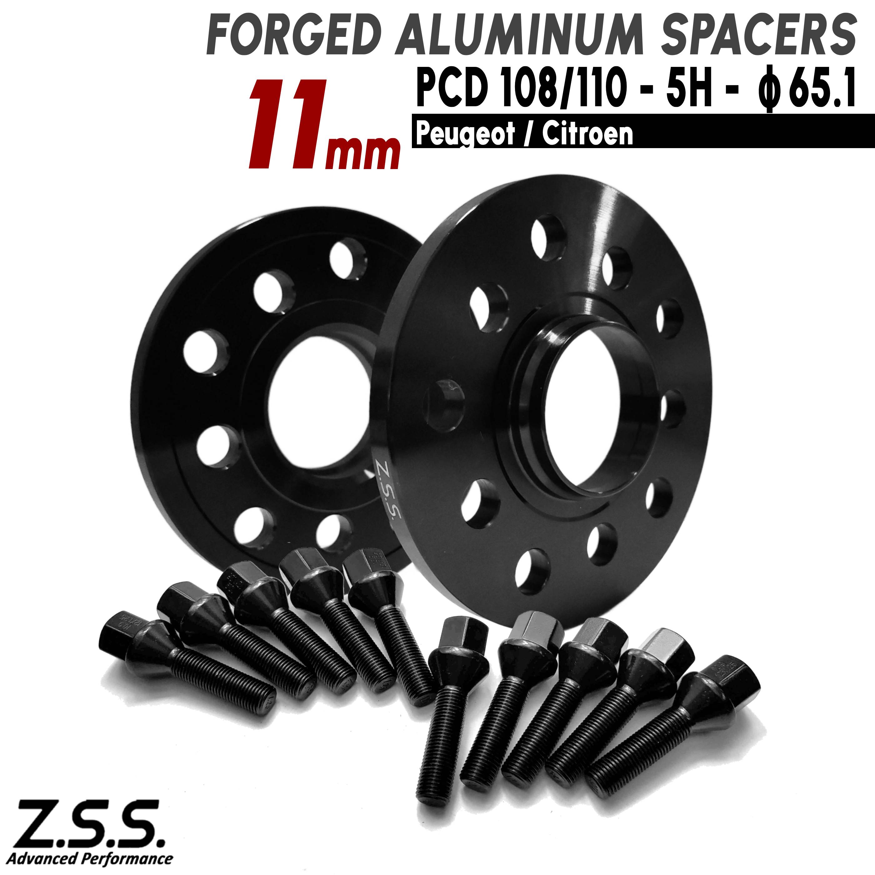 楽天市場】Z.S.S. AP プジョー シトロエン ジープ 11mm PCD108