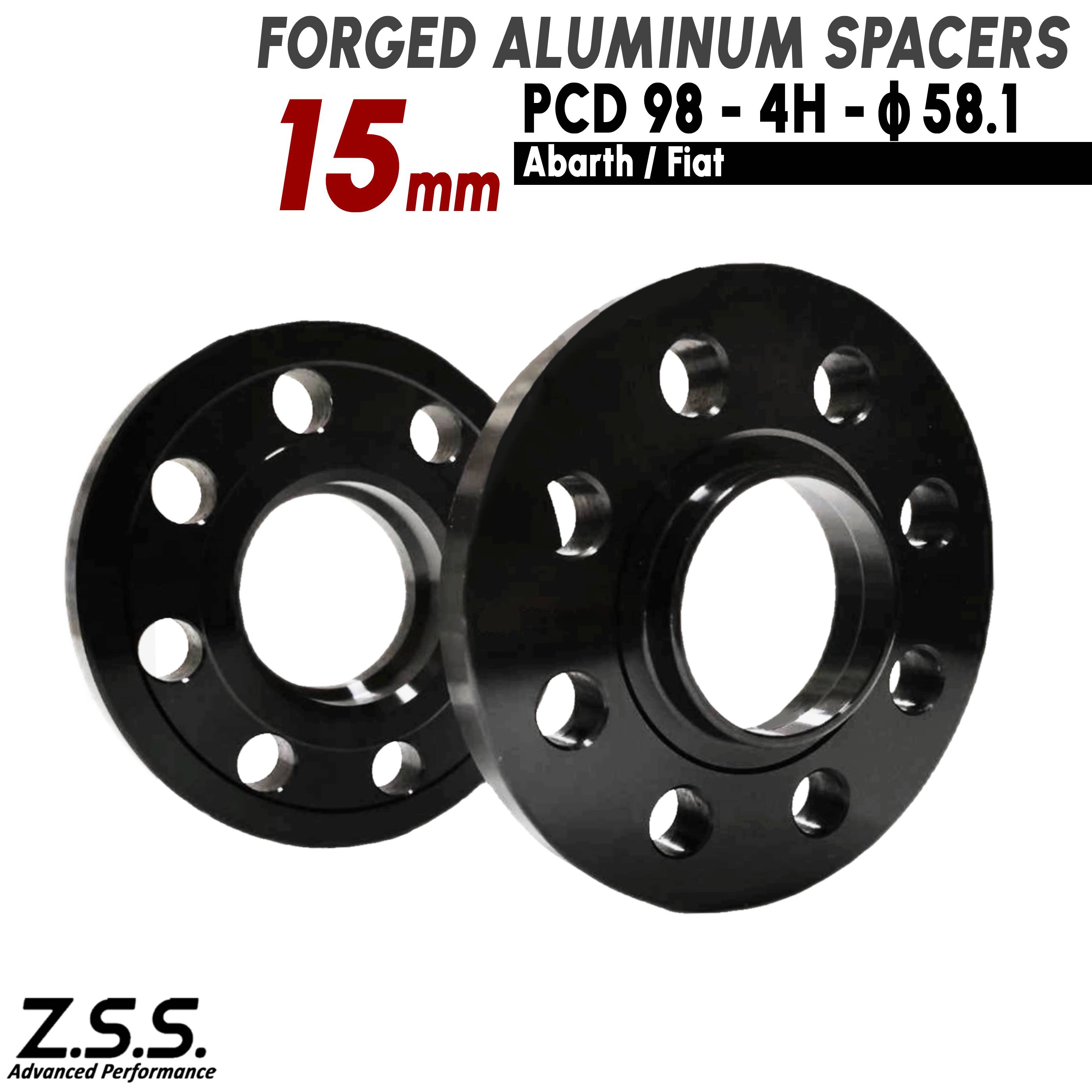 楽天市場】Z.S.S. AP 17mm PCD98 4穴 4x98 ハブ径 58.1φ ハブ