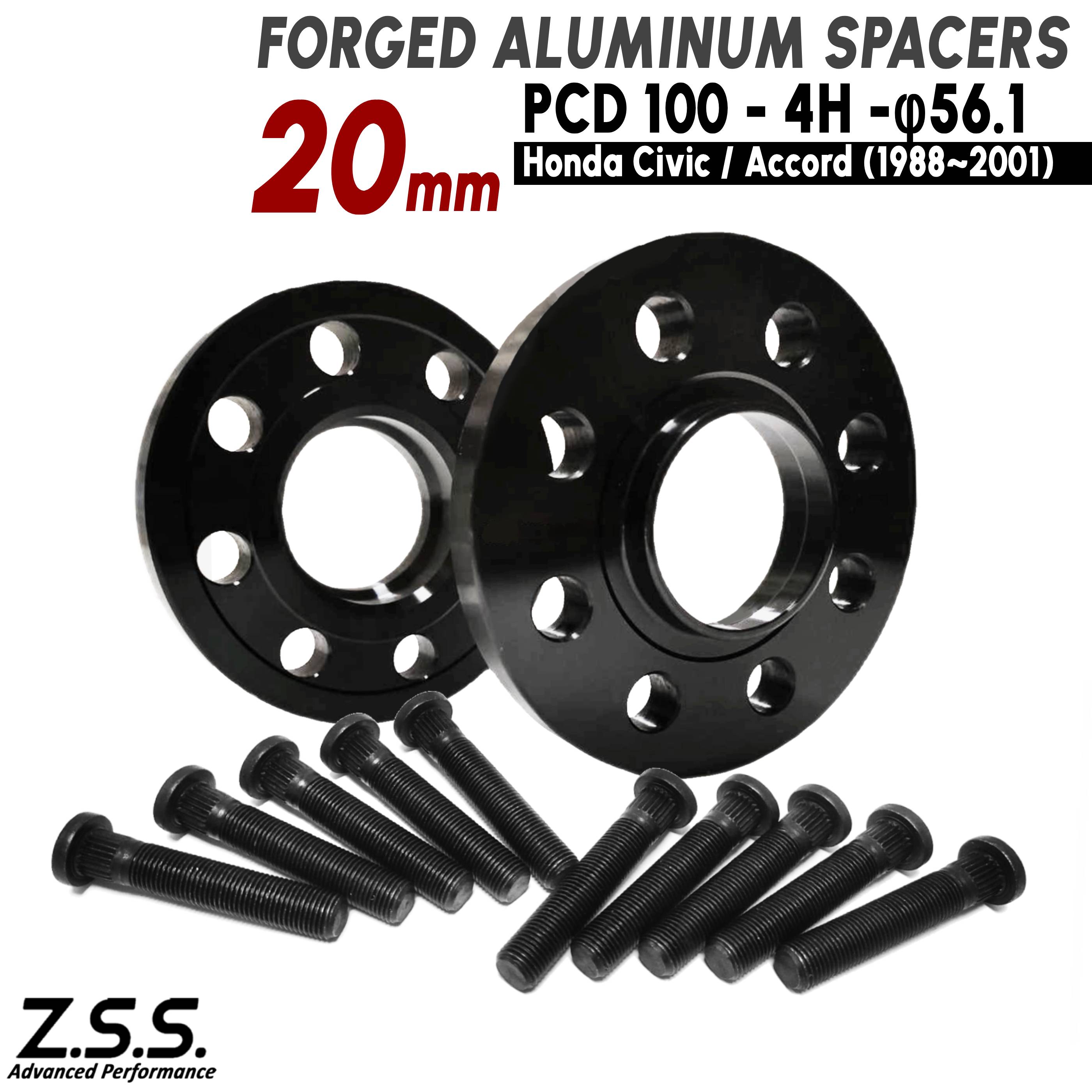 Z.S.S. AP 【 純正交換用ハブボルト付き】ホンダ フィット Fit GD系 (2001~2007) 厚み 20mm スペーサー PCD100 4穴 ハブ径 56.1φ ZSS 6,938円