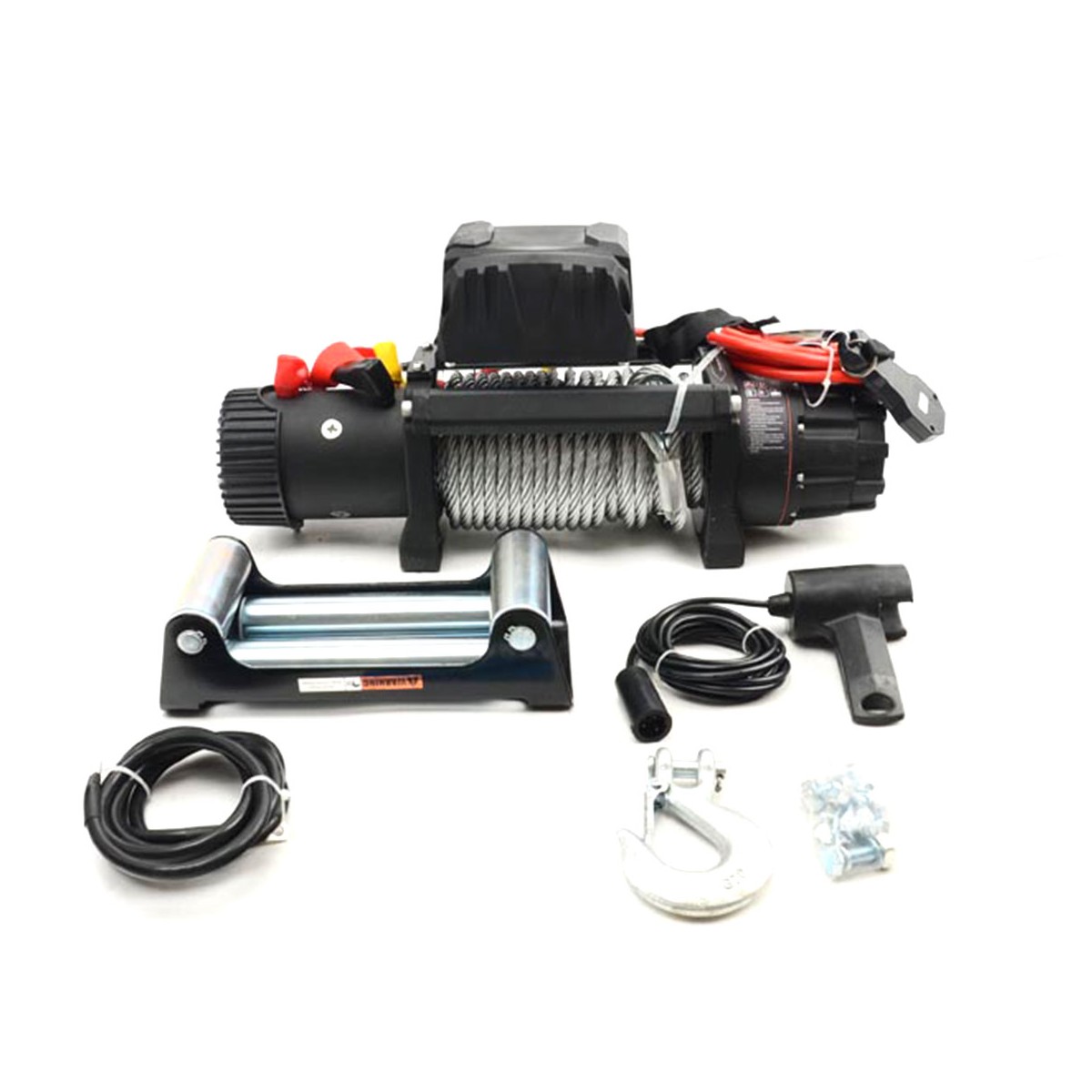 ジープ ラングラー JK 電動 スチール ウインチ 12000lbs (5443kg) オフロード カスタム Electric Winch JEEP WRANGLER