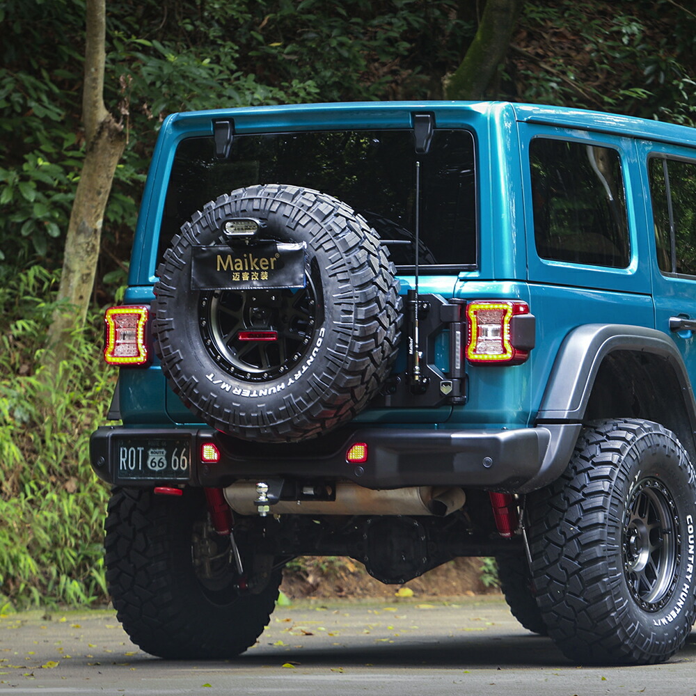 ジープ ラングラー JL リア バンパー (10th Anniversary スタイル) センサー穴付き ブラック Rear Bumper JEEP WRANGLER 45,370円