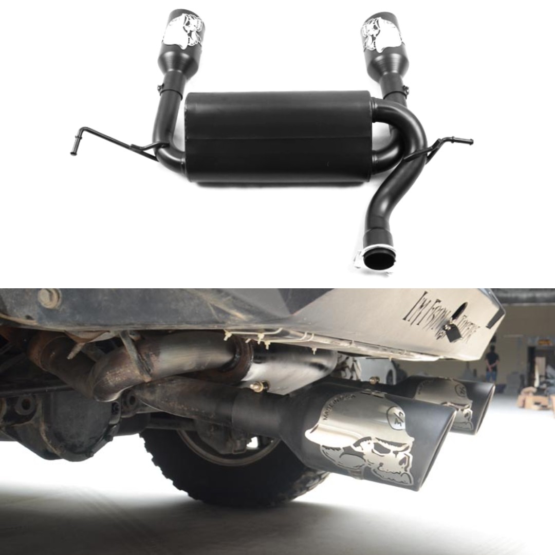 楽天市場】ラングラー JK JL エキゾースト TIP FURY ENGRAVER製