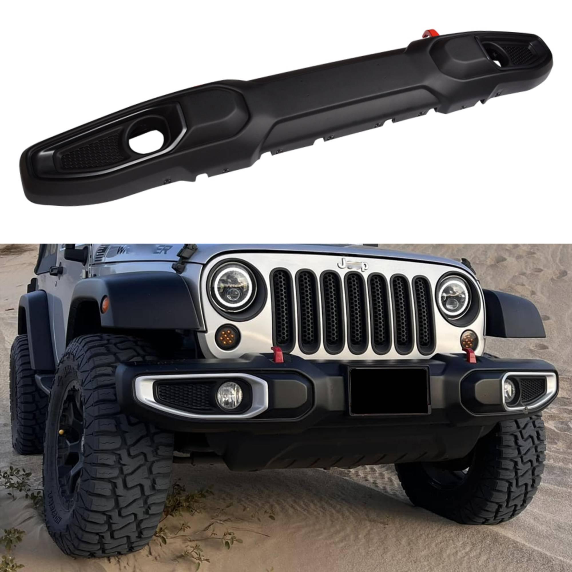 楽天市場】ラングラー JL フロントバンパー (WF-スタイル) ブラック 黒