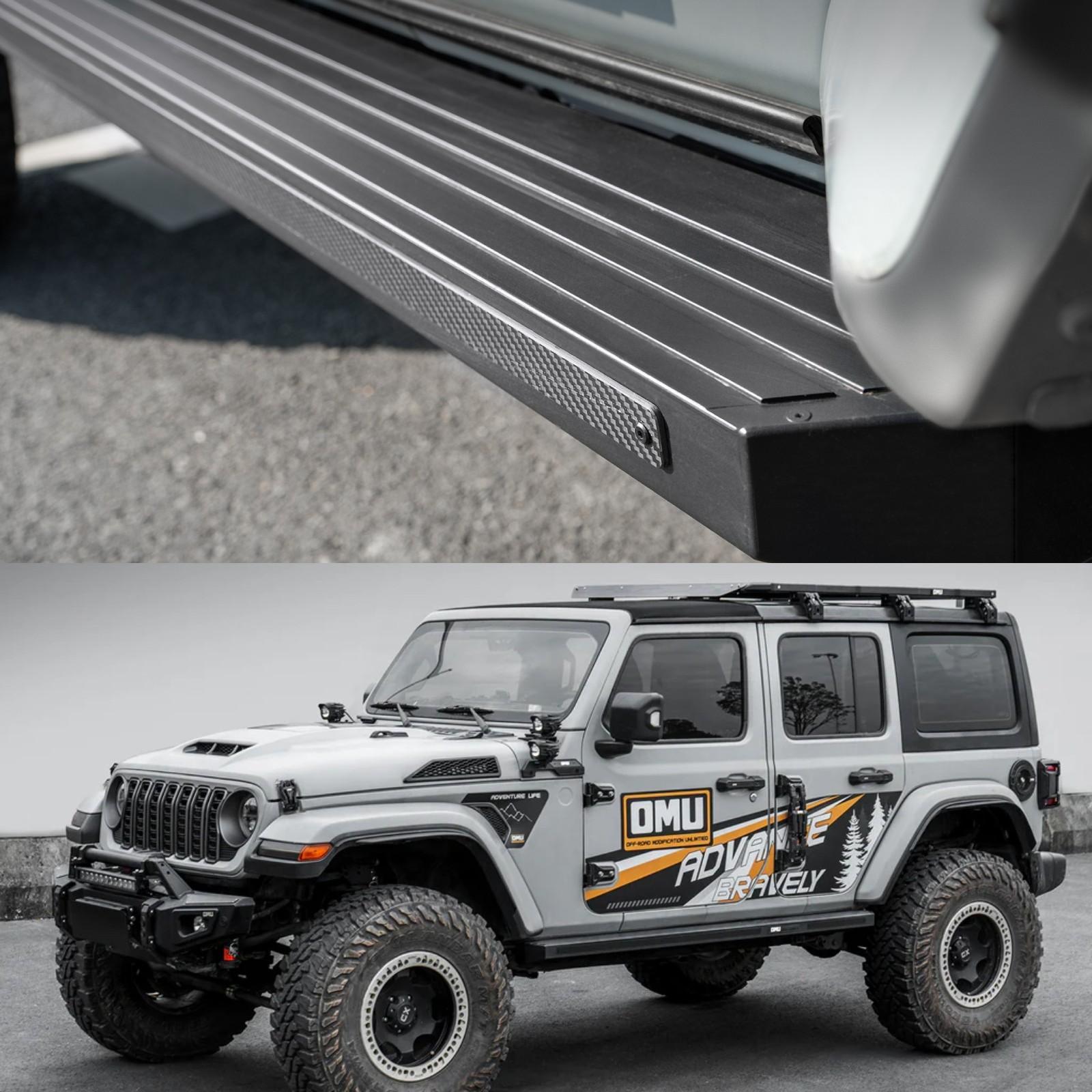 楽天市場】97-06 JEEP ラングラーTJ チューブサイドステップ