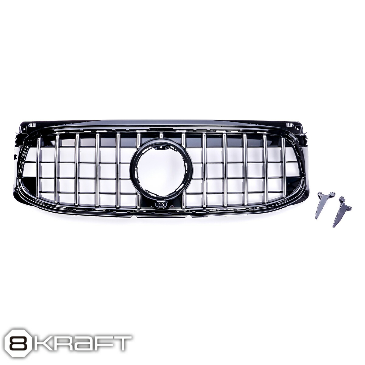 8KRAFT パナメリカーナグリル クローム GT GRILLE メルセデス・ベンツ AMG X247 GLB 前期 GLB43 エイトクラフト|わくわくファイネスト