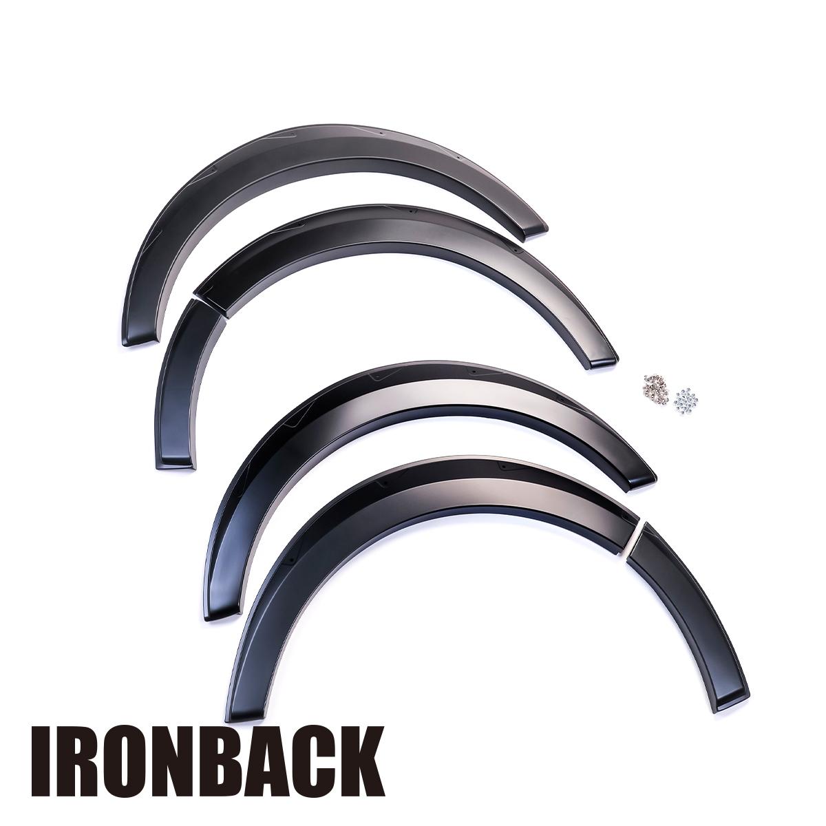 IRONABACK 200系 トヨタ ハイエース オーバーフェンダー フェンダートリム 一台分 セット TOYOTA 外装 エアロ｜わくわくファイネスト 11,822円