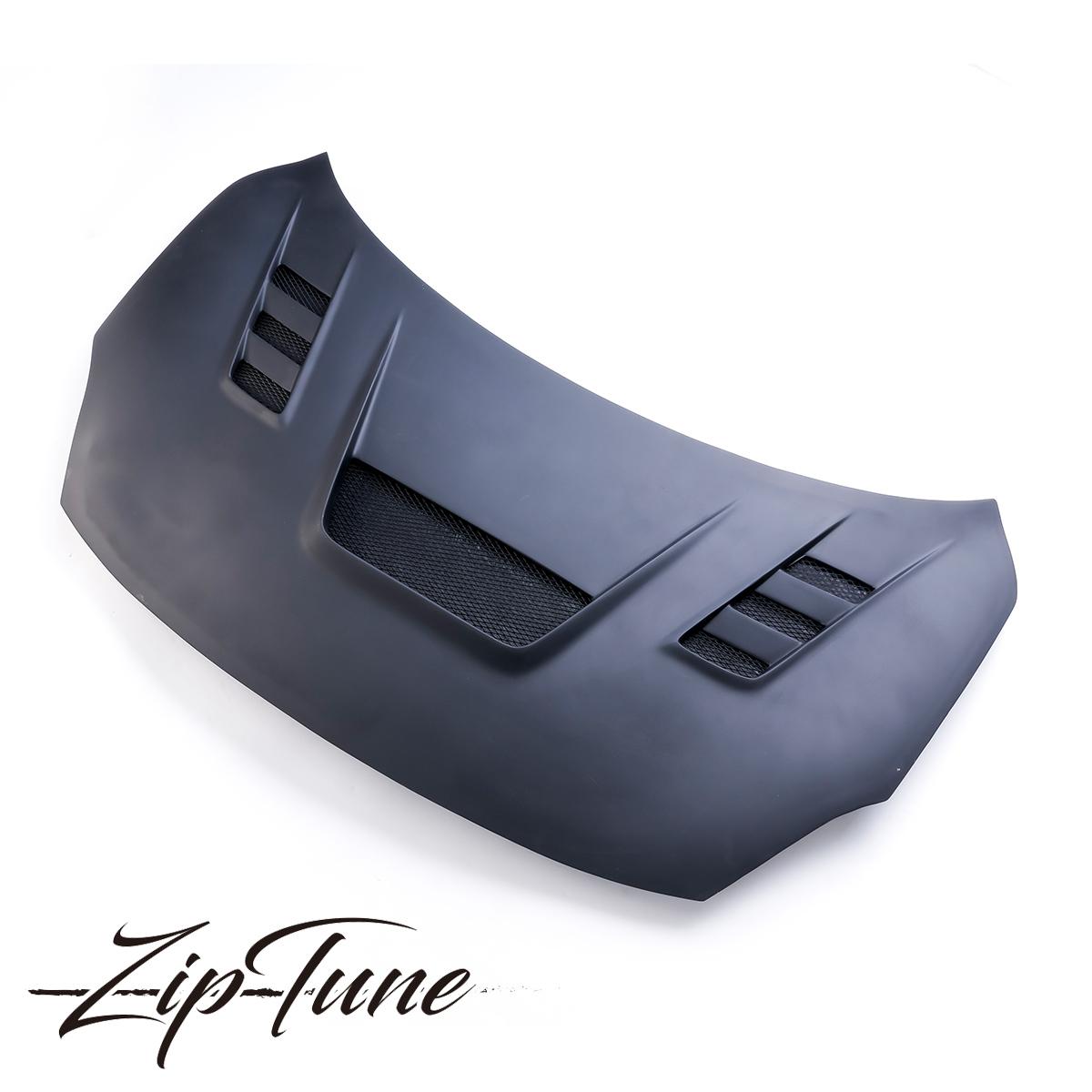 ZIPTUNE スイフトスポーツ zc33s ボンネット TYPE2 FRP 未塗装 レインガード 雨除けカバー付 ダクト付｜わくわくファイネスト