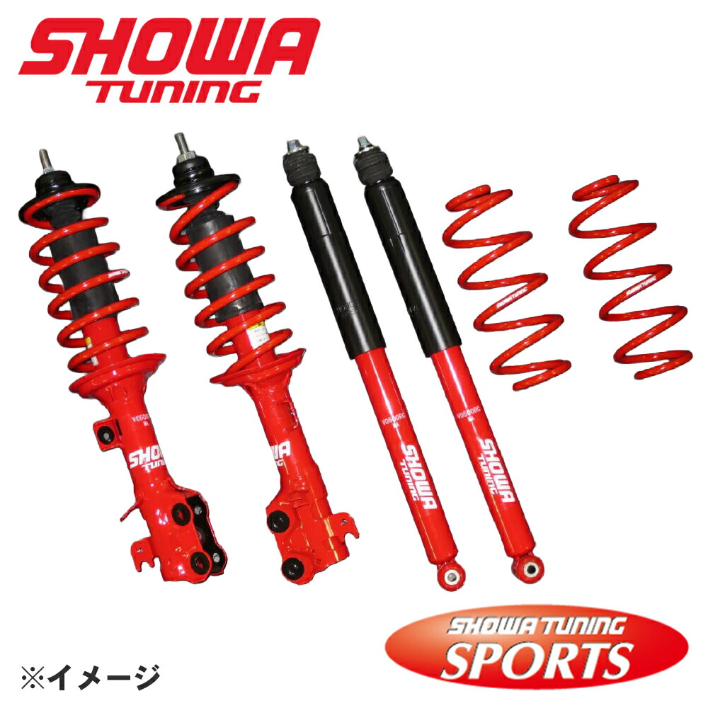 SHOWAサスペンションショック 赤/タンク　ゴールド イナズマ1200 SHOWAサスペンションショック 赤/タンク ゴールド イナズマ1200