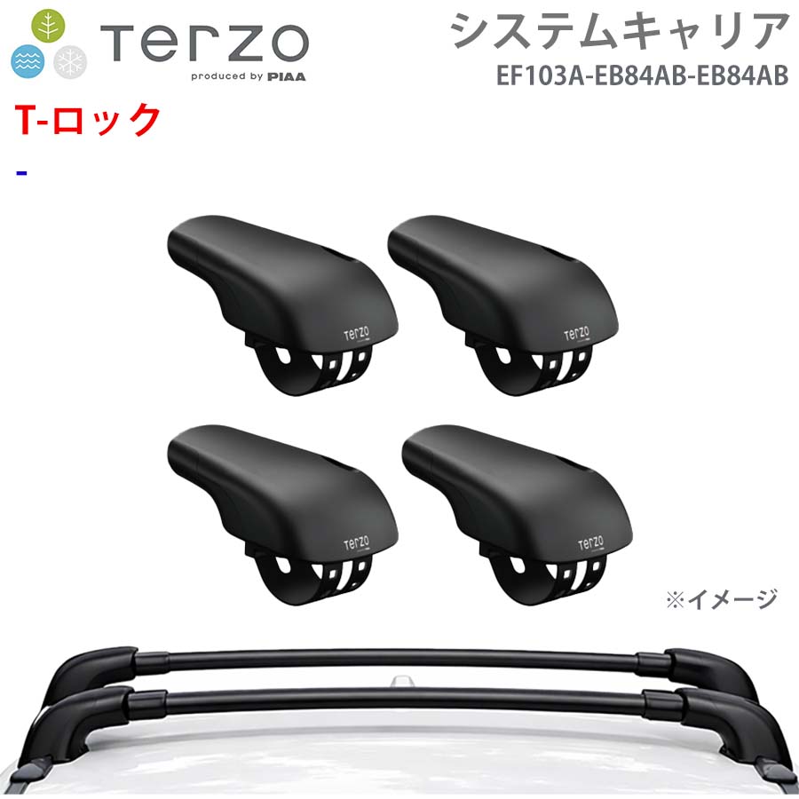 TERZO テルッツォ システムキャリア T-ロック 一台分 EF103A EB84AB EB84AB フット エアロバー E1E1|NyaaaLinks