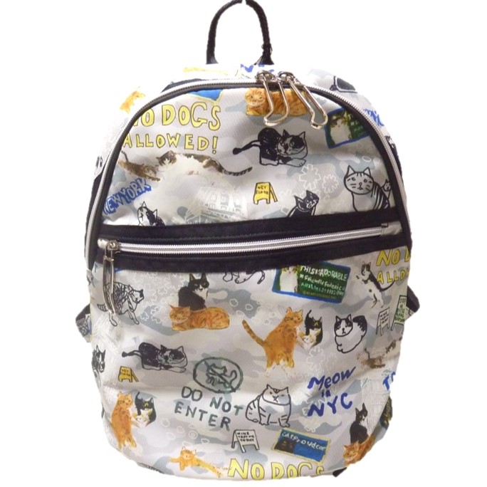 楽天市場】マンハッタナーズ ライトトラベル リュックサック 「猫の