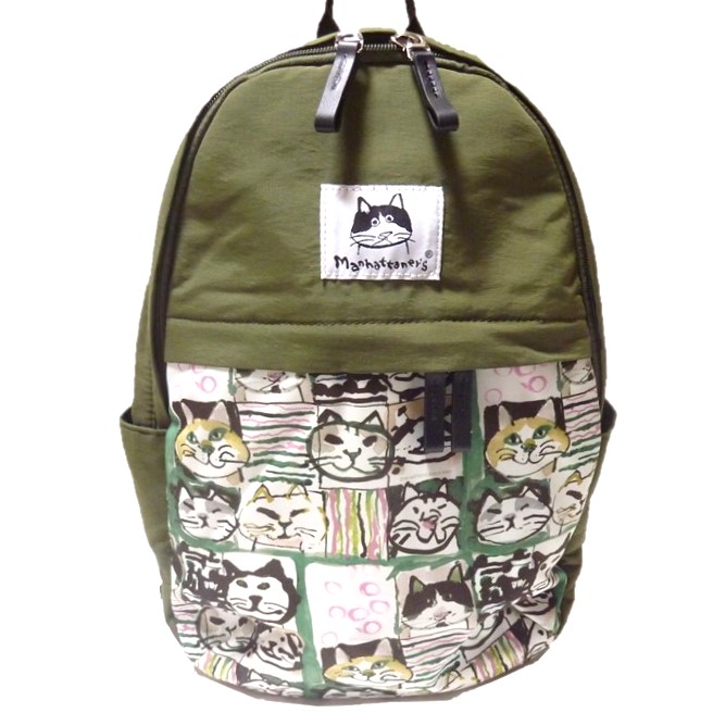 楽天市場】マンハッタナーズ ライトトラベル リュックサック 「猫の