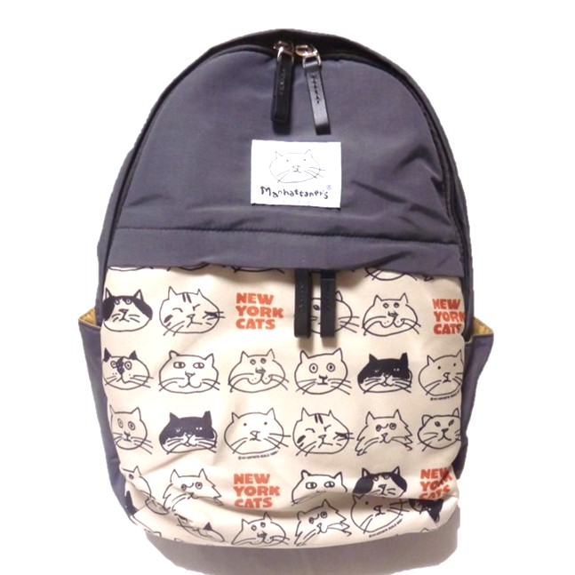 マンハッタナーズ 　アベニュー　リュックサック　 「猫顔NYキャッツ」 11,396円