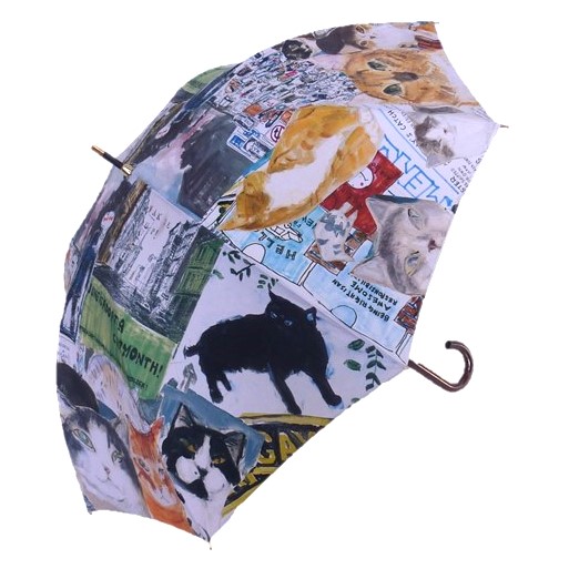 Manhattaner'sマンハッタナーズ 長傘「猫絵暦六月&猫絵暦九月」|ニャーンズコレクション
